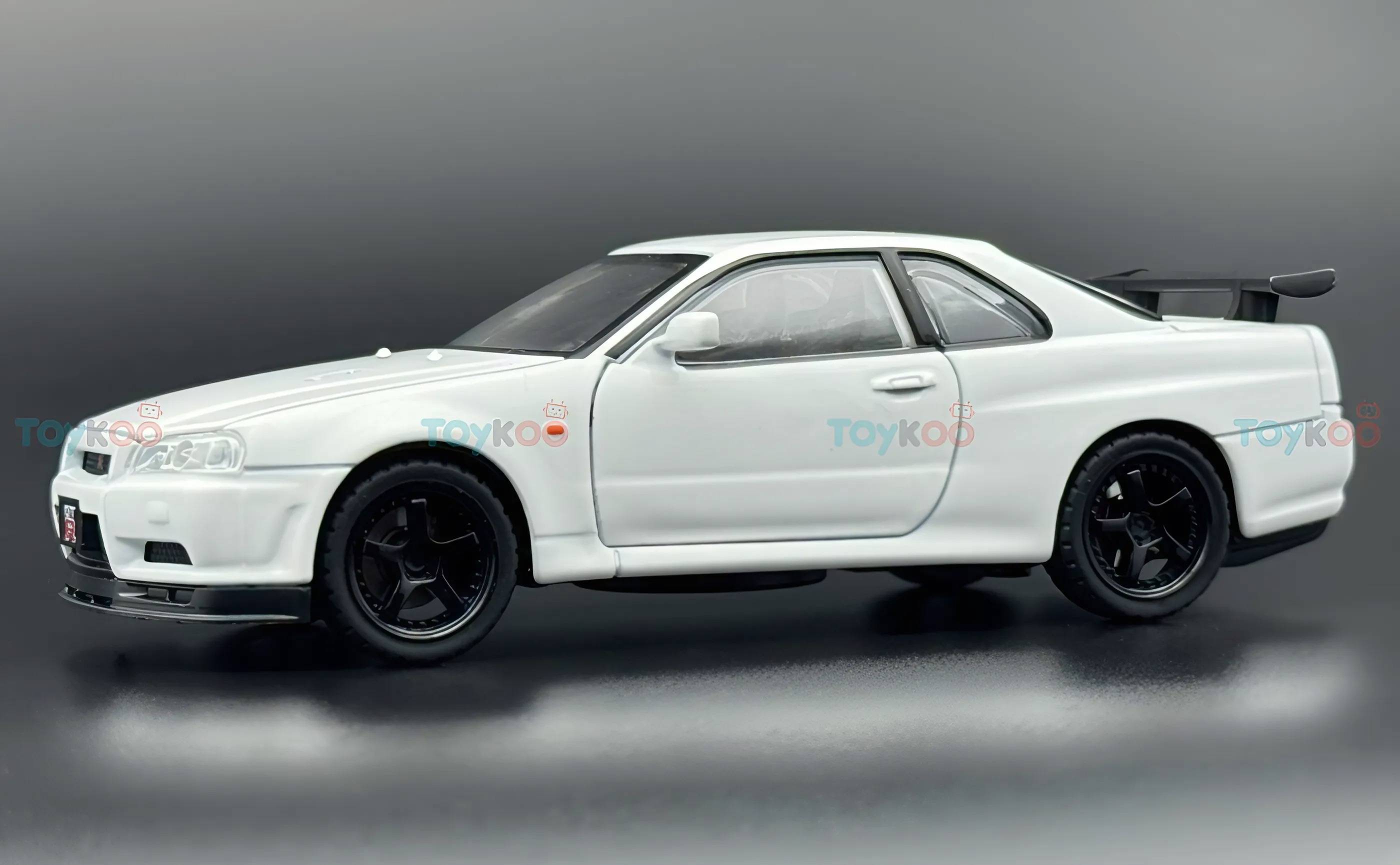 Nissan Skyline R34 GT-R 1:24  diecast scale model car collectible | Assorted Colors