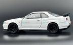 Nissan Skyline R34 GT-R 1:24  diecast scale model car collectible | Assorted Colors