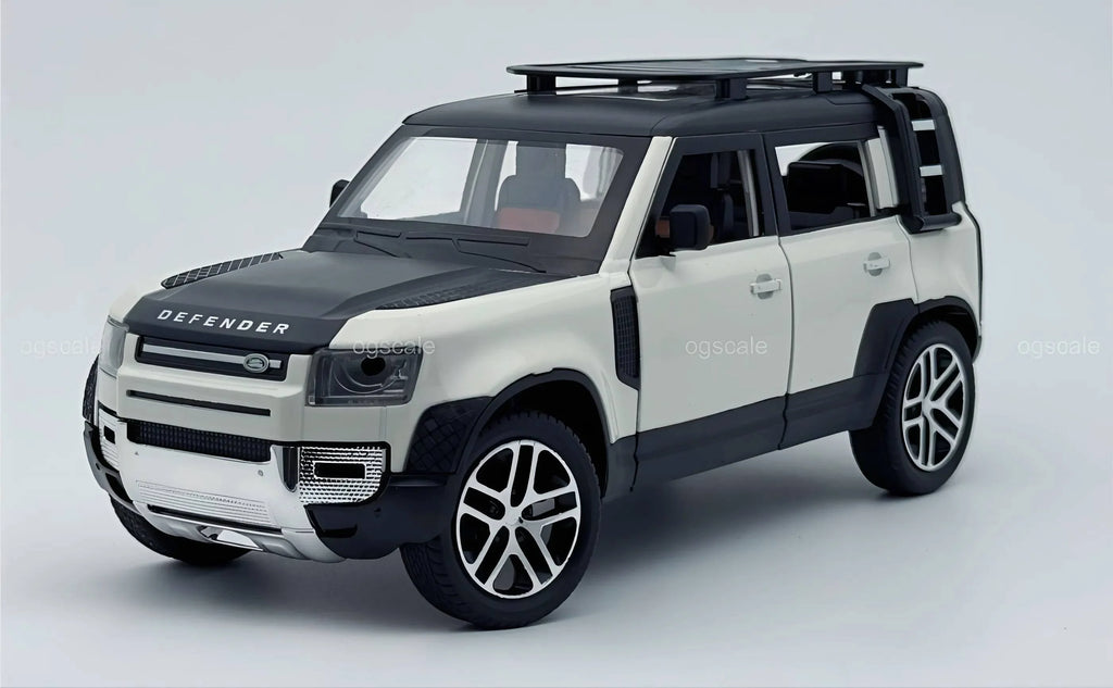 Land Rover Defender 110 1:24 - Large Size Licensed Diecast Scale Model Car