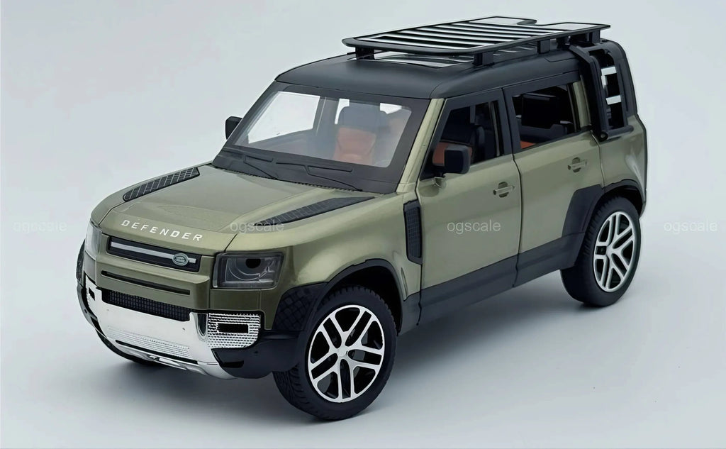 Land Rover Defender 110 1:24 - Large Size Licensed Diecast Scale Model Car