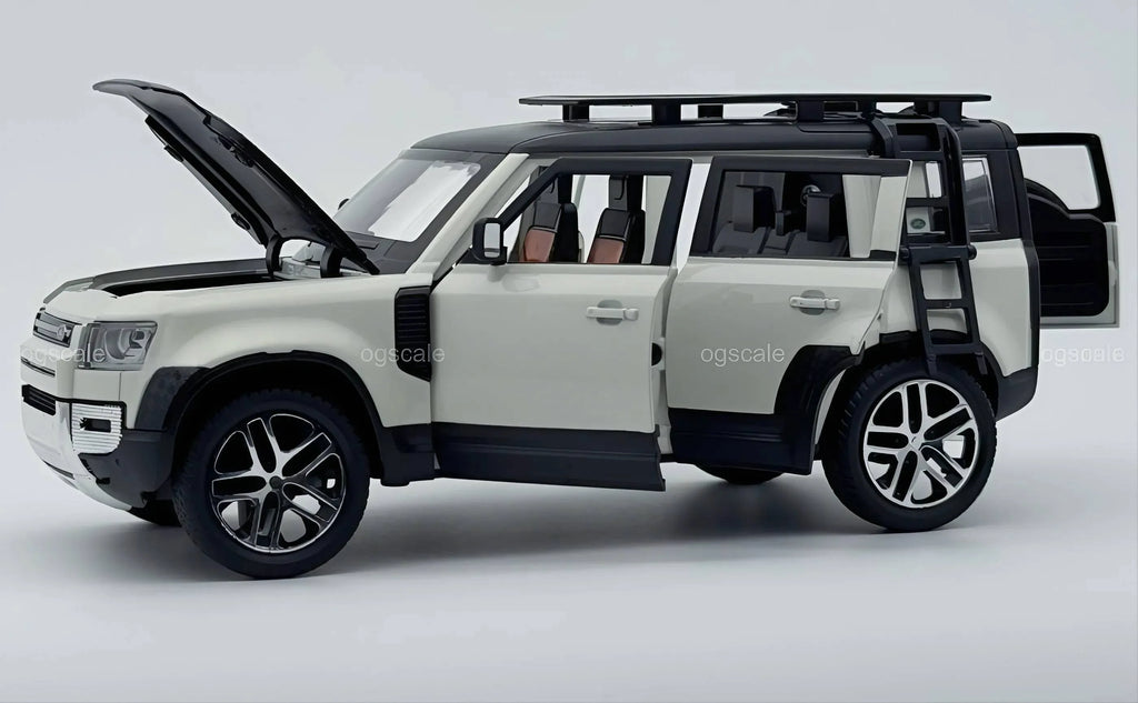 Land Rover Defender 110 1:24 - Large Size Licensed Diecast Scale Model Car