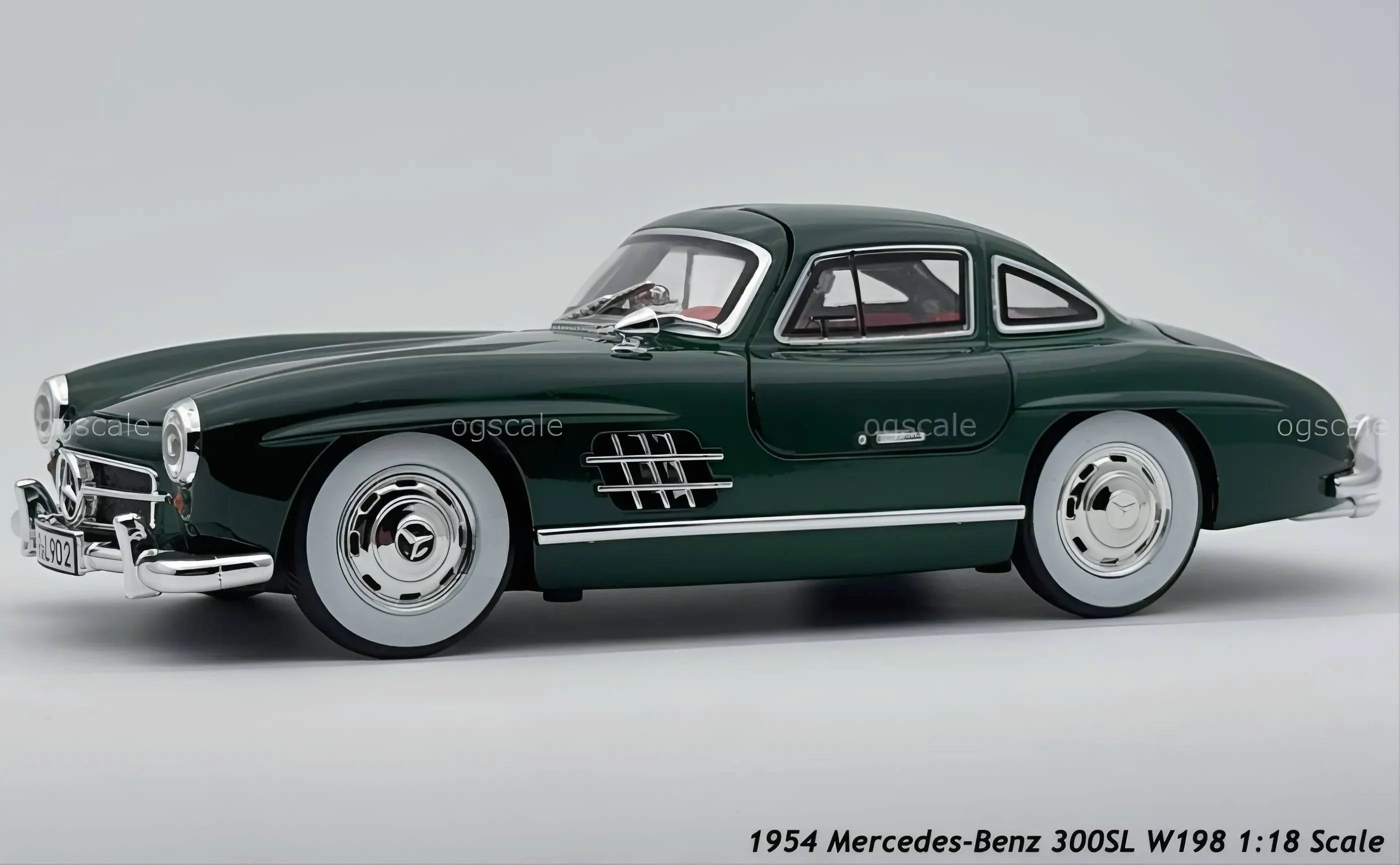 1954 Mercedes-Benz 300sl 1:32 Diecast Scale Model Car Collectible