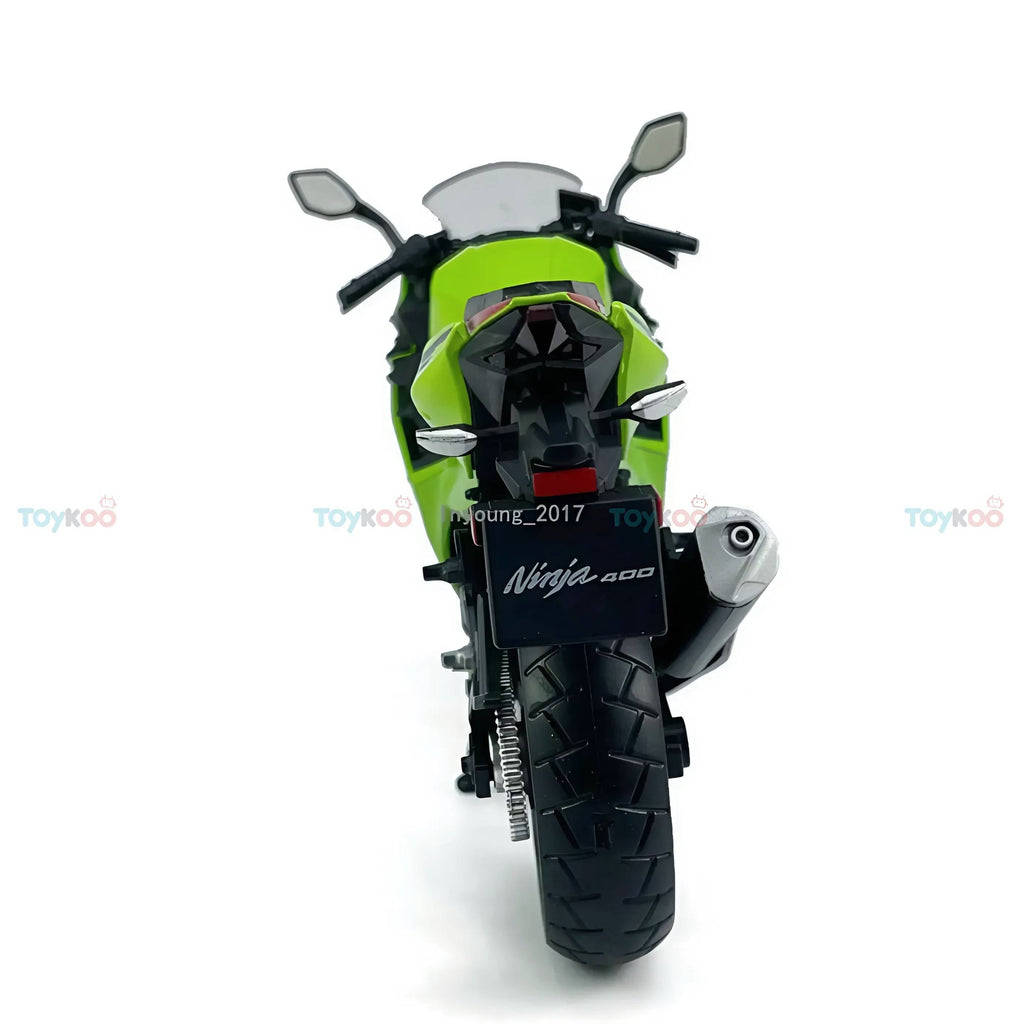 Kawasaki Ninja 400 Green 1:12 CCA licensed diecast scale model bike collectible