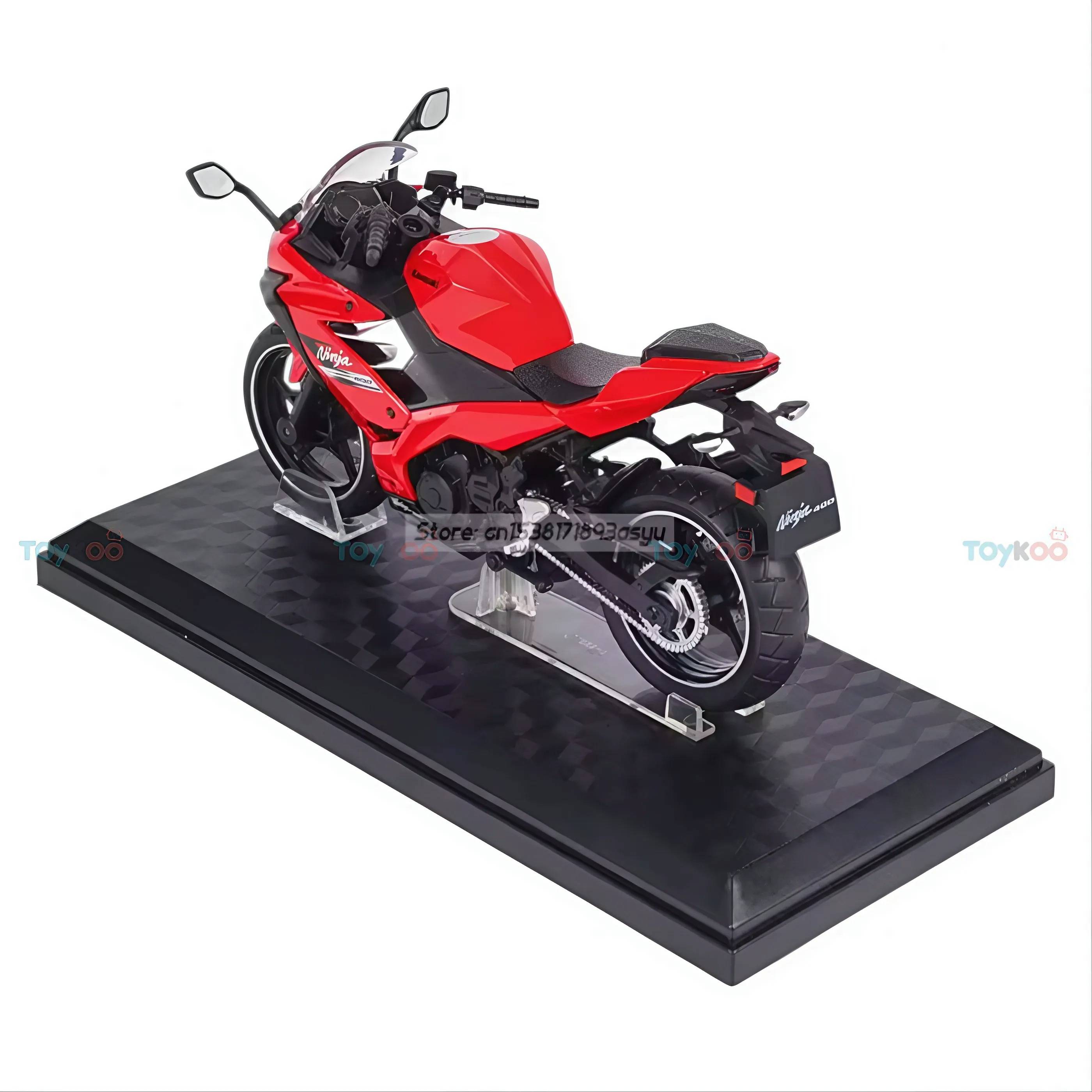 Kawasaki Ninja 400 Red 1:12 CCA licensed diecast scale model bike collectible
