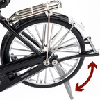 Classic Bicycle Metal Scale Model Diecast Miniature Collection with accessories