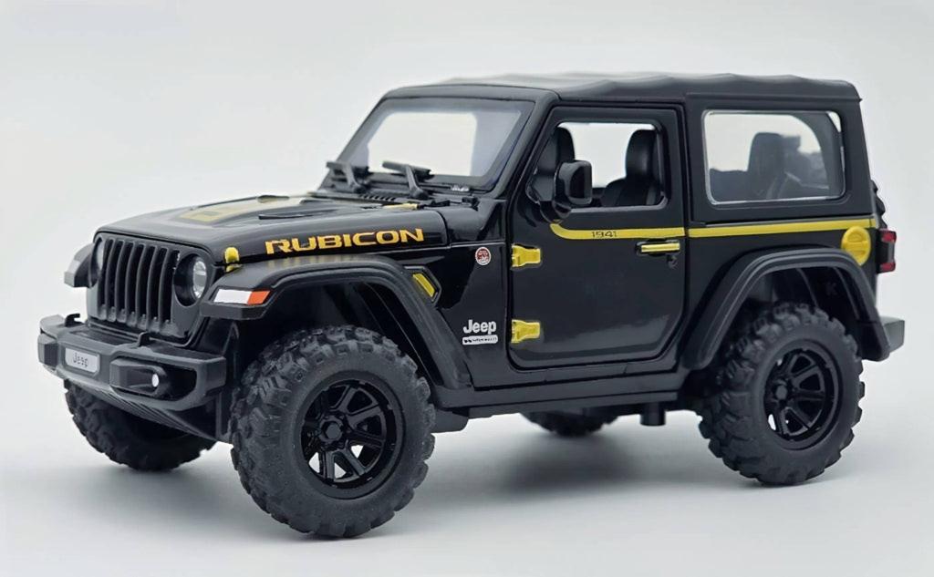 Jeep Wrangler Rubicon 1:24  diecast scale model car